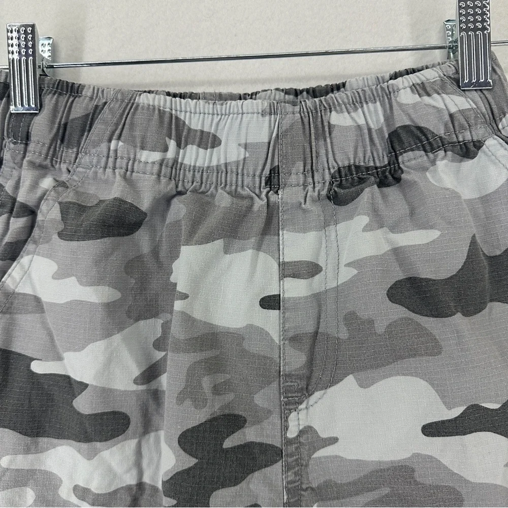 The Childrens Place Cargo Pants Youth Boys Size‎ 10 Camo Grey